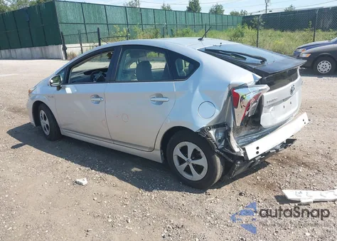2012 Toyota Prius Two from USA, damaged, VIN JTDKN3DU8C1521684